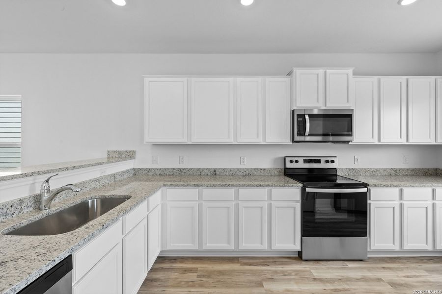 Furnished interior view inside a new home in , San Antonio (Image 3).