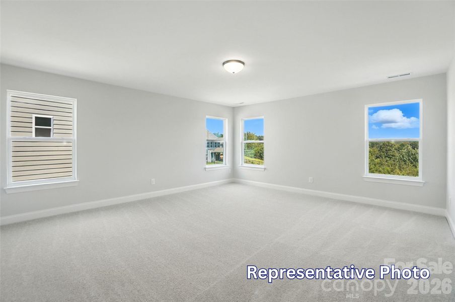 Spacious, unfurnished interior of a new home in Enclave at Riverdale, Huntersville (Image 40).