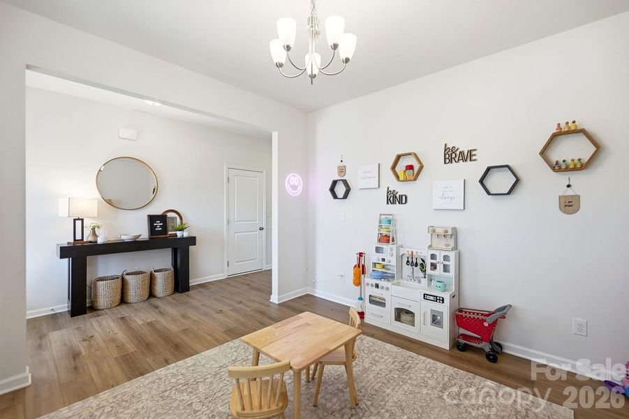 Furnished interior view inside a new home in Pine Bluff, Midland (Image 29).