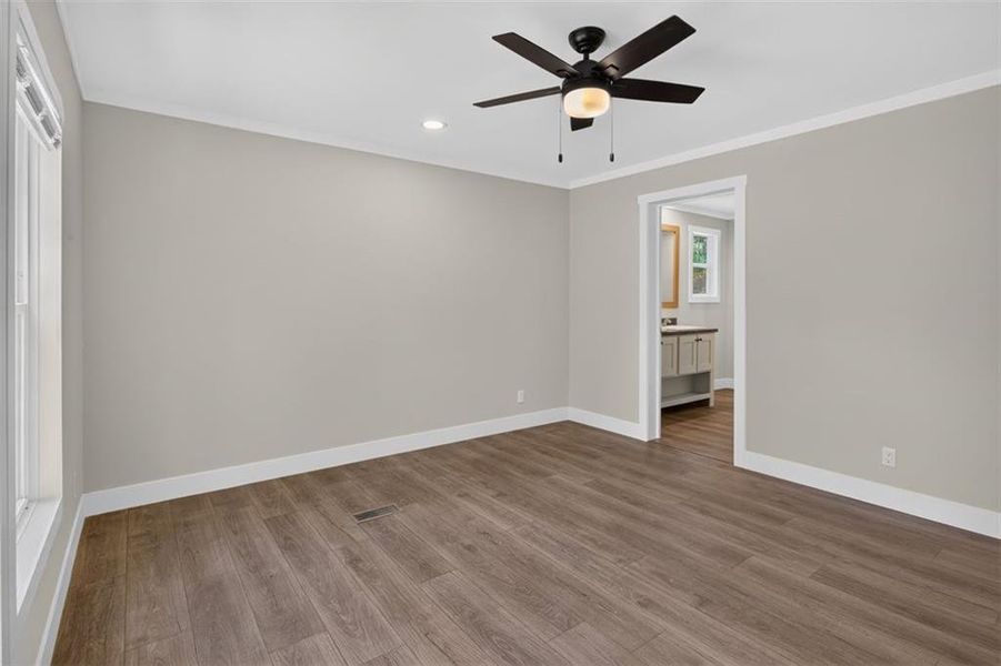 Spacious, unfurnished interior of a new home in , Canton (Image 17).
