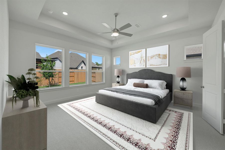 Virtually staged to give you the visual you need to see furniture placement and how the home can live.
