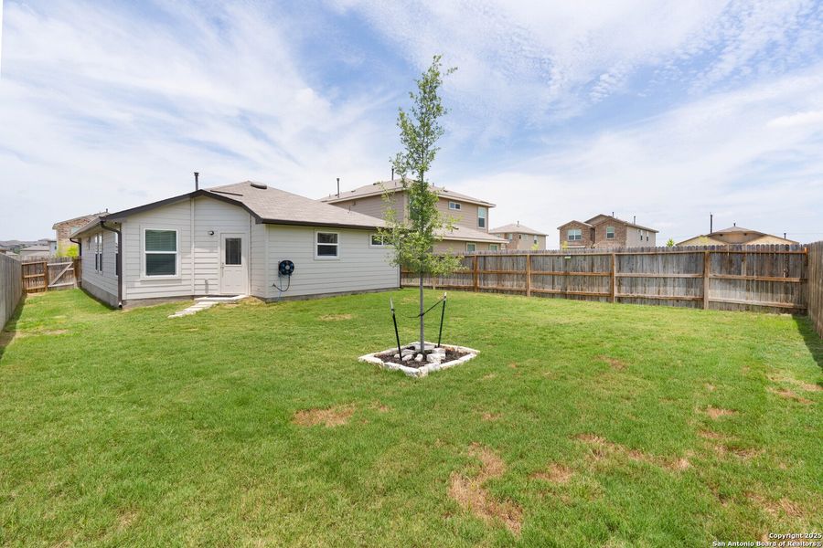 Front exterior of a new home in Whisper Falls, San Antonio, TX, highlighting curb appeal (Image 2). Front exterior of a new home in Whisper Falls, San Antonio, TX, highlighting curb appeal (Image 2).