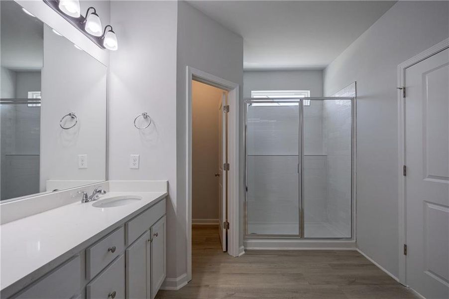 Furnished interior view inside a new home in , Social Circle (Image 8). Furnished interior view inside a new home in , Social Circle (Image 8).