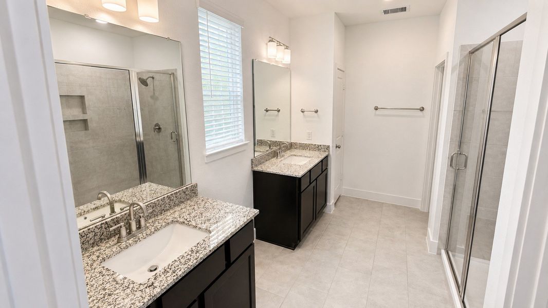 Furnished interior view inside a new home in The Canopies, Splendora (Image 2).