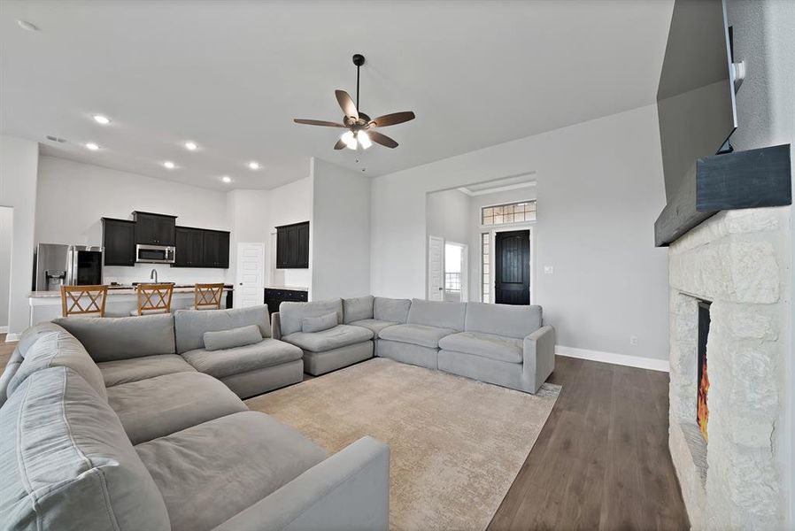 Furnished interior view inside a new home in , Mesquite (Image 15).