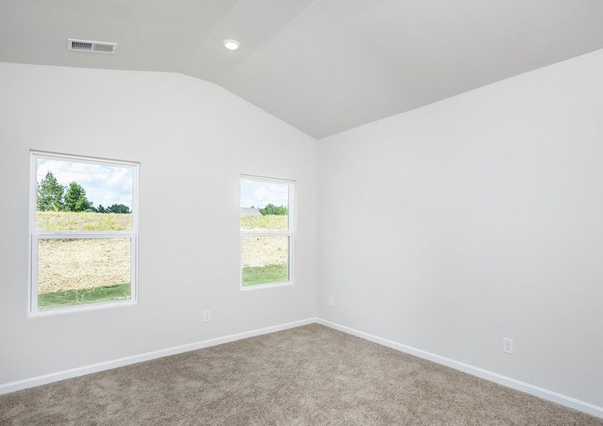 Carpet in the bedroom