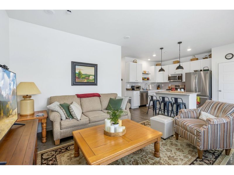 Furnished interior view inside a new home in , Evans (Image 10).