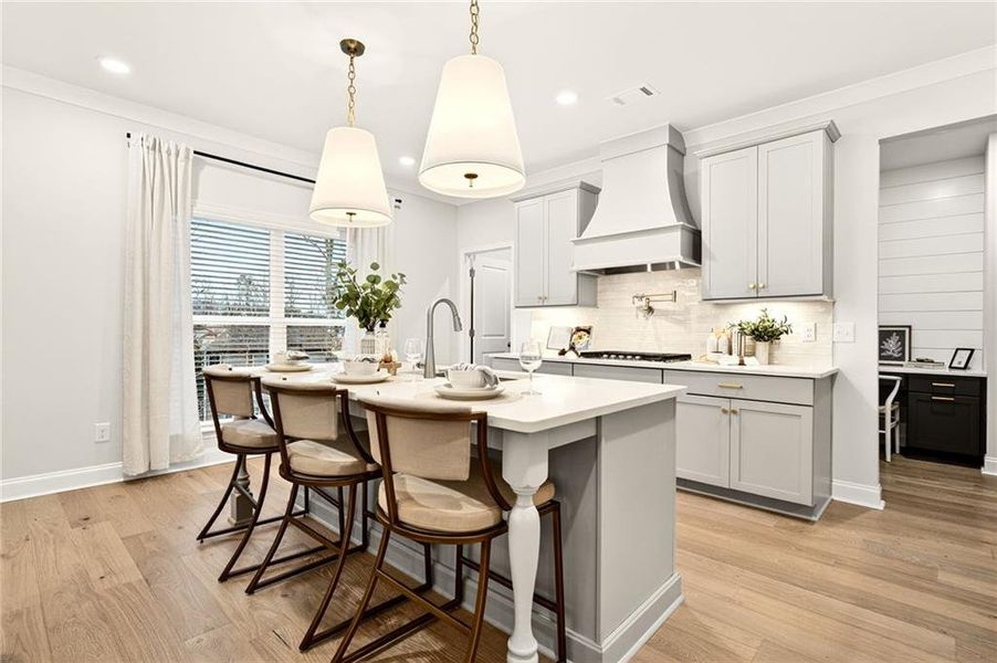 Furnished interior view inside a new home in River Rock, Ball Ground (Image 30).