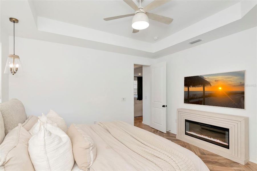 Furnished interior view inside a new home in , Parrish (Image 32).