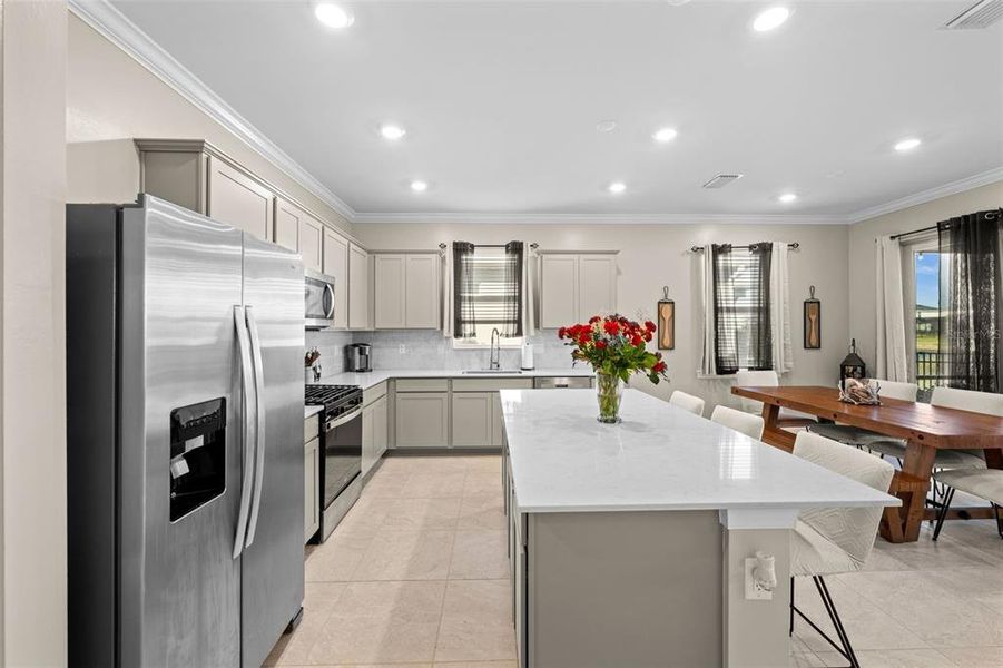 Furnished interior view inside a new home in , Punta Gorda (Image 9).