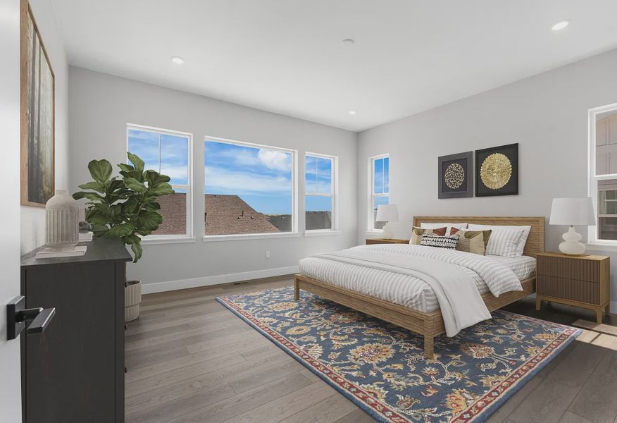 Homesite 7 Primary Bedroom - Virtually Staged - 5 of 11 Homesite 7 Primary Bedroom - Virtually Staged - 5 of 11