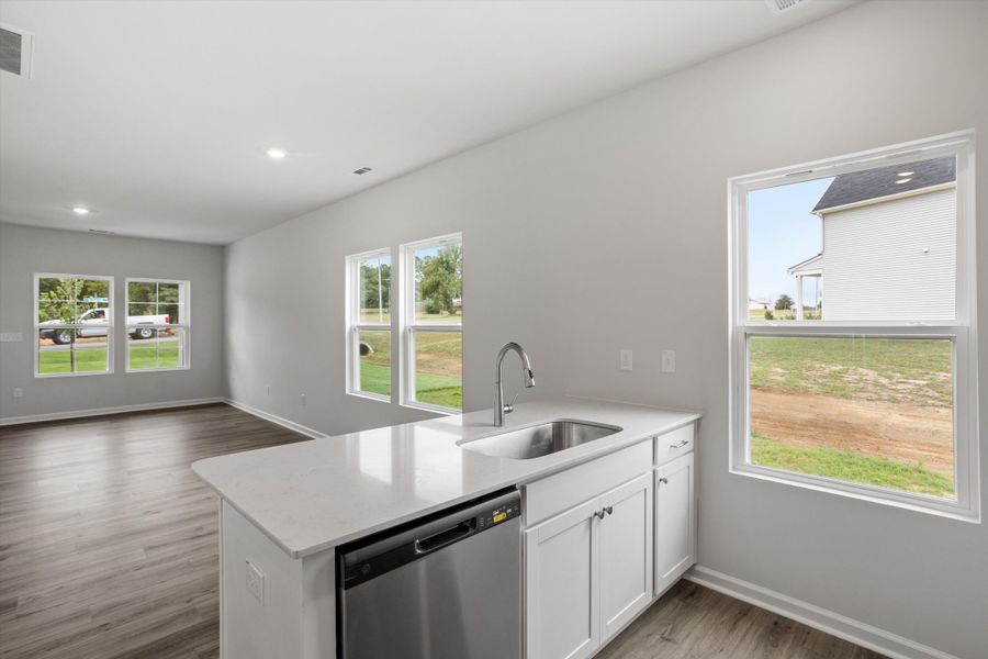 Furnished interior view inside a new home in Cambridge Reserve, Angier (Image 10).
