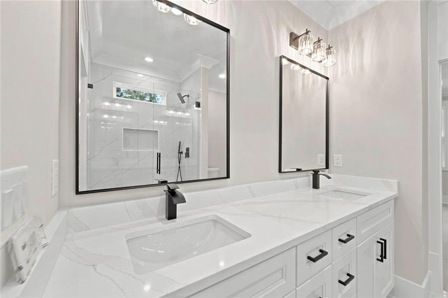 Furnished interior view inside a new home in , Loganville (Image 5).