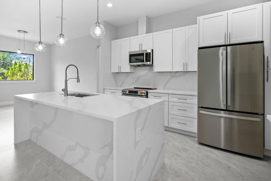 Furnished interior view inside a new home in , Port Charlotte (Image 14). Furnished interior view inside a new home in , Port Charlotte (Image 14).