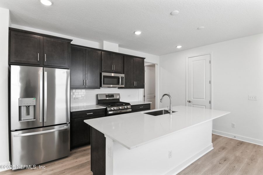 Furnished interior view inside a new home in Elm Creek at Silverleaf, St. Augustine (Image 5). Furnished interior view inside a new home in Elm Creek at Silverleaf, St. Augustine (Image 5).
