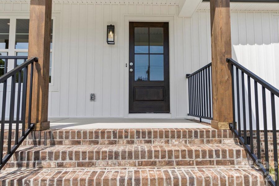 Exterior details and patio area of a home in , Lincolnton (Image 25).