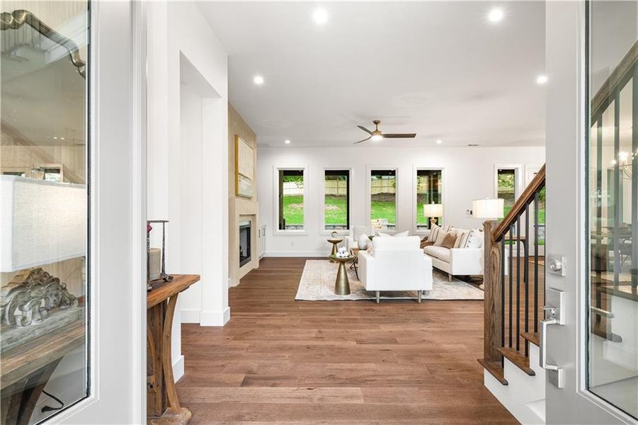 Furnished interior view inside a new home in , Powder Springs (Image 5).