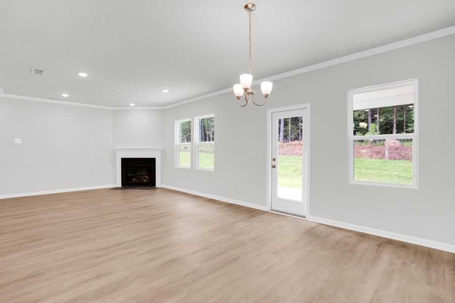 Spacious, unfurnished interior of a new home in Carriage Estates, Lexington (Image 46).