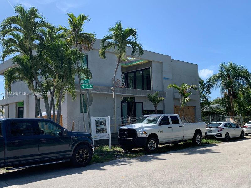 In-progress construction of a new home in , Fort Lauderdale, FL (Image 35).