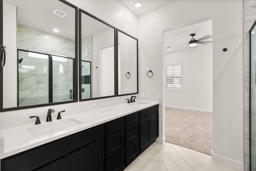 Furnished interior view inside a new home in Gateway Estates, El Paso (Image 14). Furnished interior view inside a new home in Gateway Estates, El Paso (Image 14).