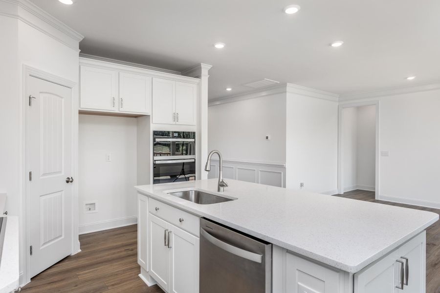 Furnished interior view inside a new home in Cedar Ridge, Angier (Image 9).