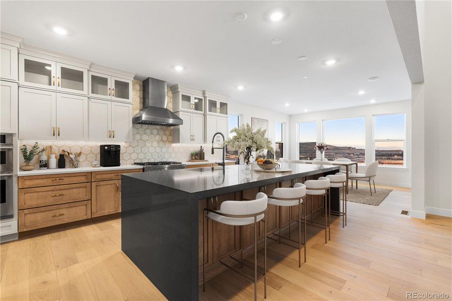 Furnished interior view inside a new home in Autograph at Lyric, Lone Tree (Image 9).