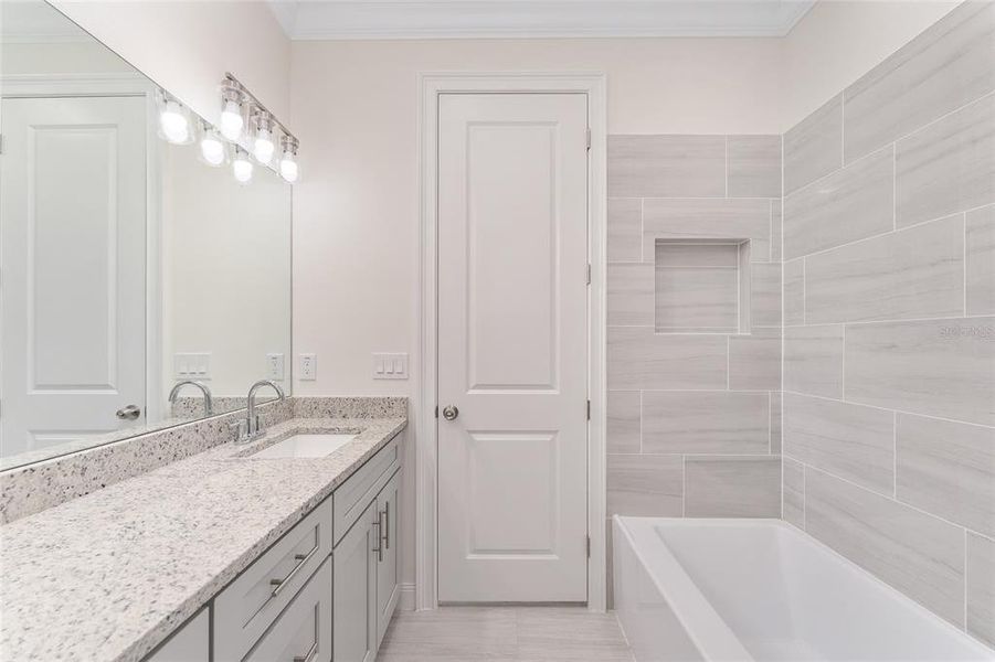 Furnished interior view inside a new home in , Belleview (Image 5).