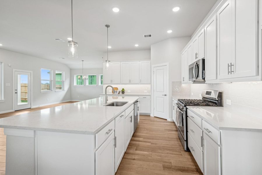 Furnished interior view inside a new home in The Grand Prairie 50’, Hockley (Image 5). Furnished interior view inside a new home in The Grand Prairie 50’, Hockley (Image 5).