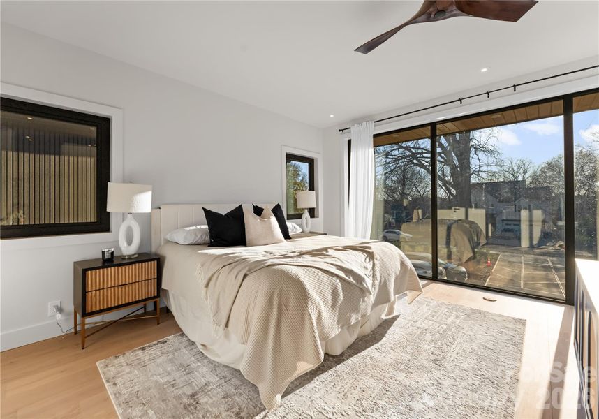 Furnished interior view inside a new home in , Charlotte (Image 13).