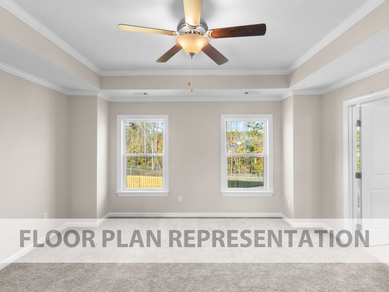 Owner’s Suite | Bradford II Plan by Ivey Homes