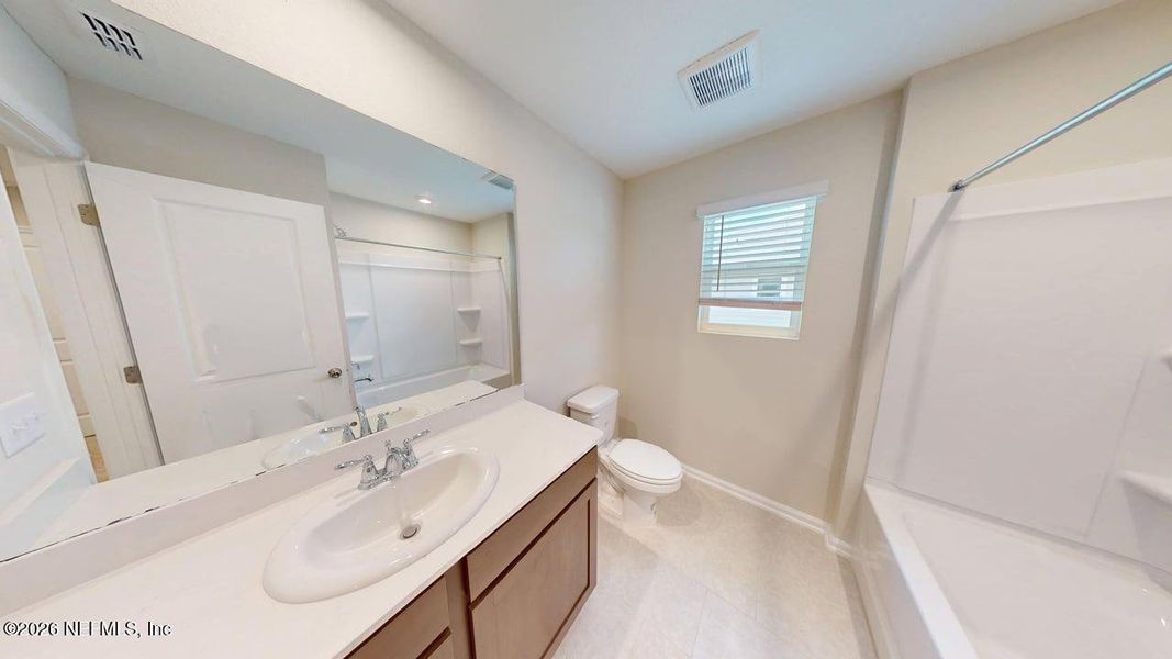 Furnished interior view inside a new home in Egret Creek, Jacksonville (Image 6).