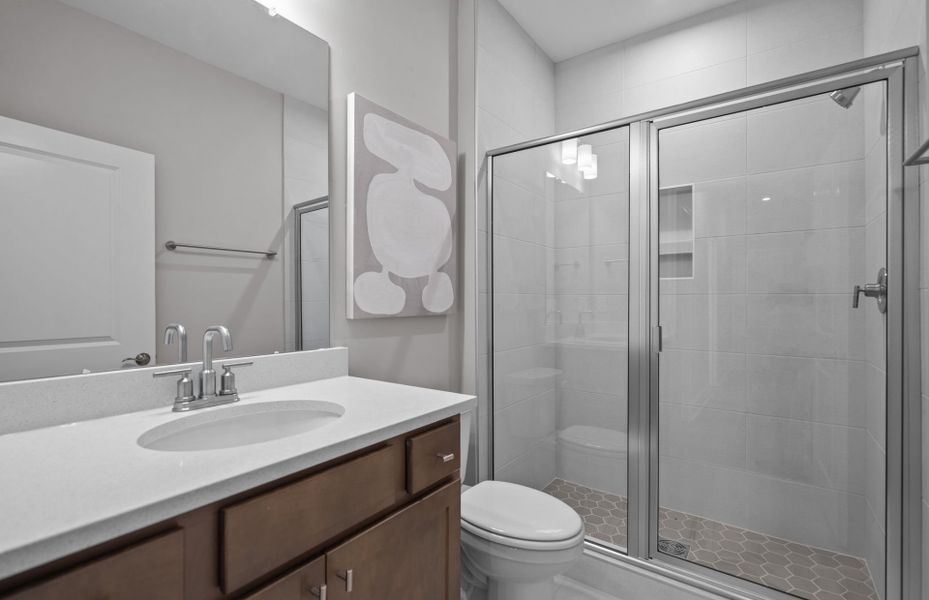 Furnished interior view inside a new home in The Haven at Riverlights, Wilmington (Image 12).