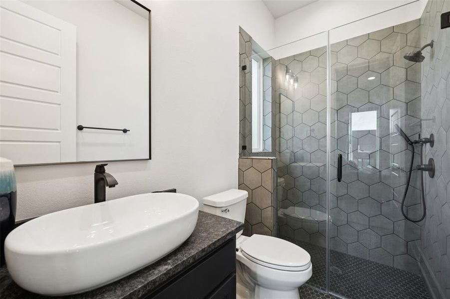 Furnished interior view inside a new home in , Flower Mound (Image 14).