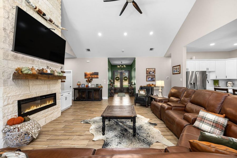 Furnished interior view inside a new home in , Plantersville (Image 20). Furnished interior view inside a new home in , Plantersville (Image 20).