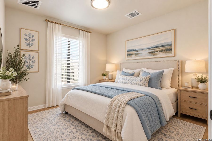 Furnished interior view inside a new home in , San Antonio (Image 17).