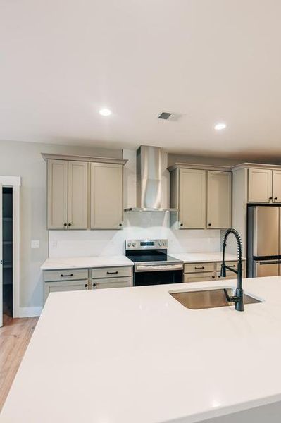 Furnished interior view inside a new home in , Walterboro (Image 6).