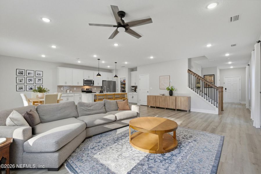 Furnished interior view inside a new home in , Fernandina Beach (Image 19).