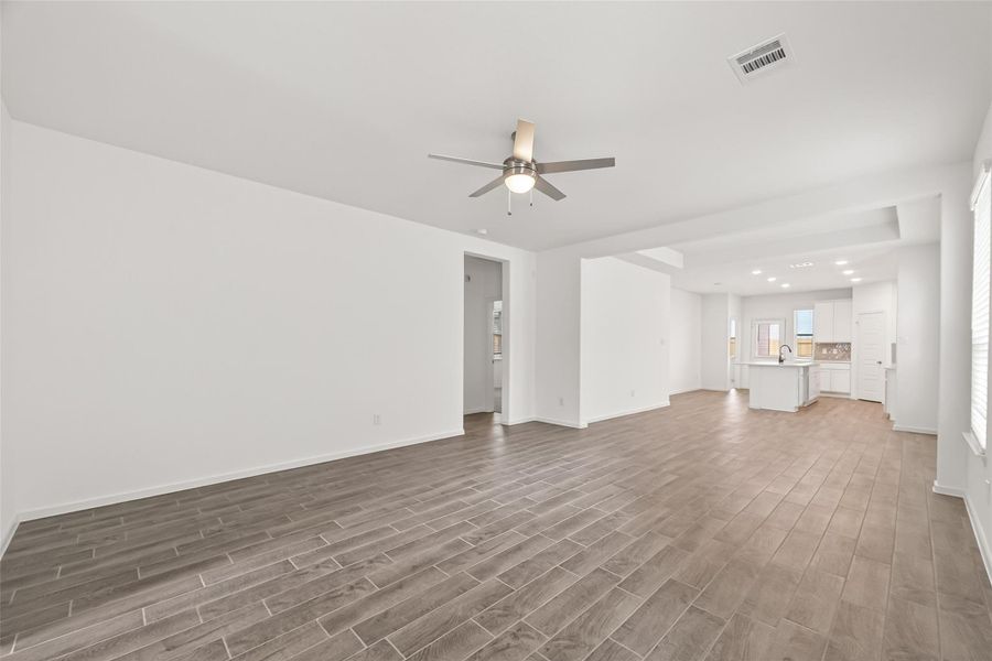 Spacious, unfurnished interior of a new home in Rates starting as low as, Iowa Colony (Image 16).