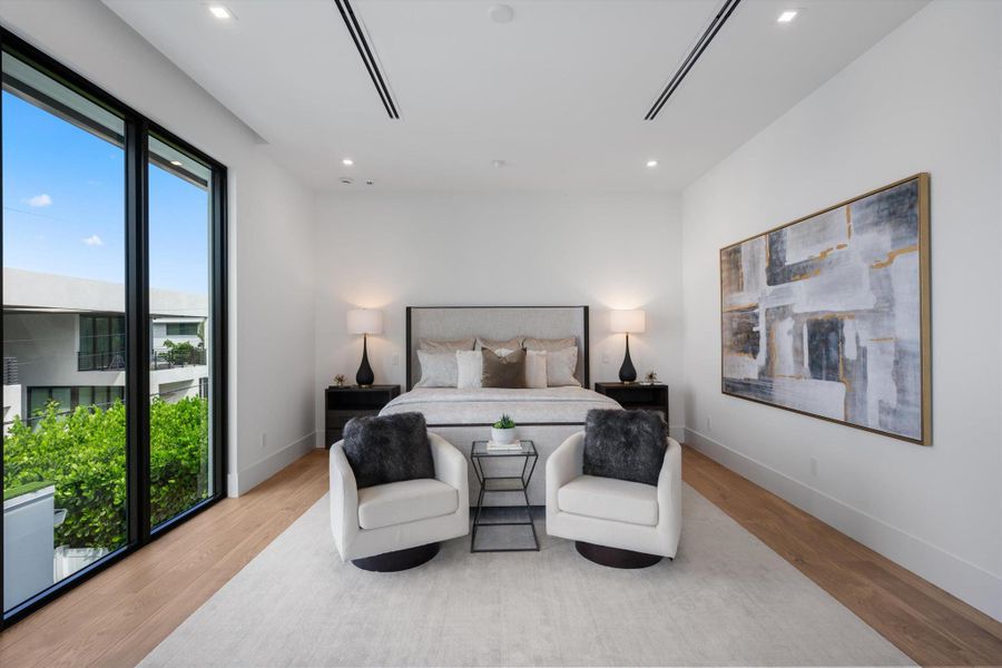 Furnished interior view inside a new home in , Boca Raton (Image 29).