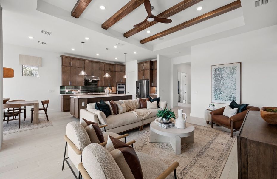 Representative furnished interior of a home built from the Prestige by Del Webb in Del Webb Catalina, Lakewood Ranch (Image 11).