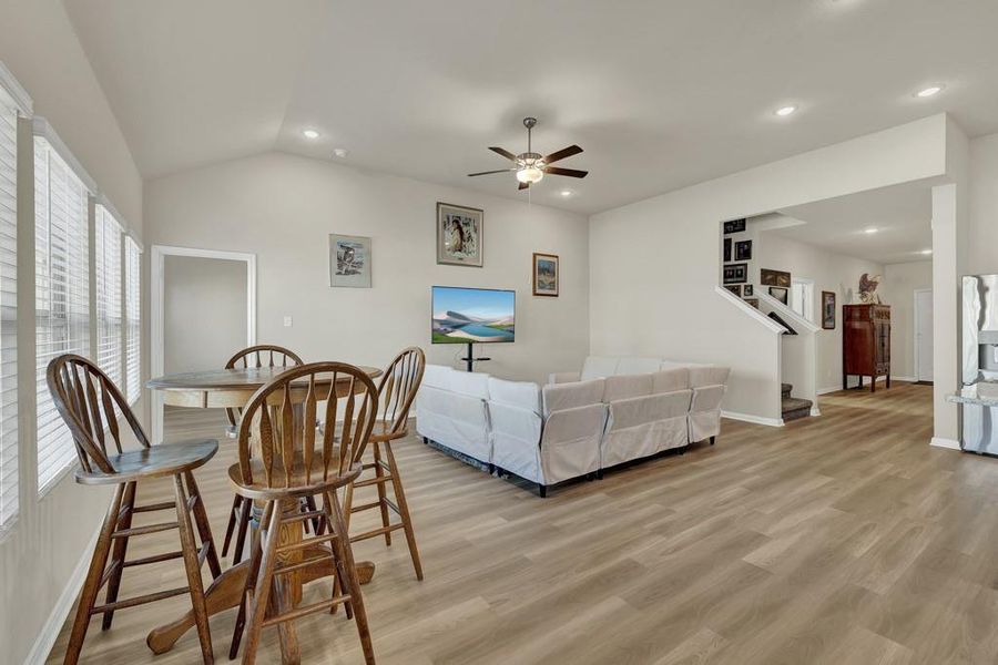 Furnished interior view inside a new home in Greenspoint Heights, Seguin (Image 26). Furnished interior view inside a new home in Greenspoint Heights, Seguin (Image 26).
