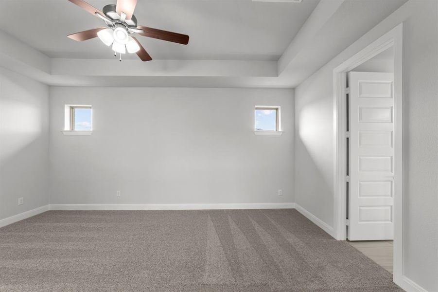 Spacious, unfurnished interior of a new home in Karis - Village Series, Crowley (Image 14). Spacious, unfurnished interior of a new home in Karis - Village Series, Crowley (Image 14).