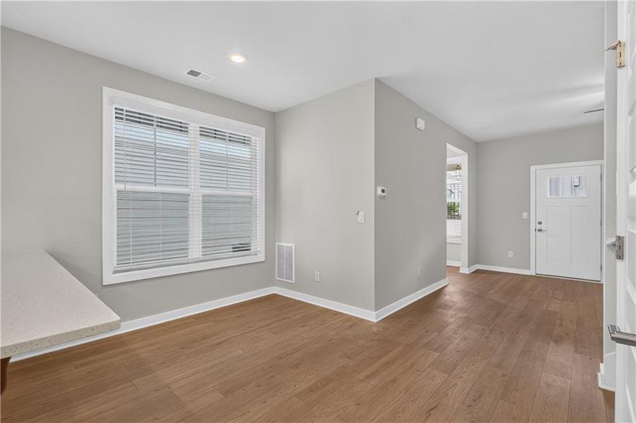 Spacious, unfurnished interior of a new home in The Cottages at East Lanier, Fayetteville (Image 10).