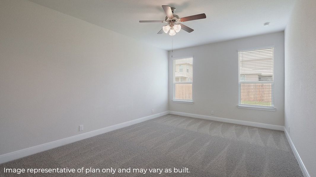 Representative unfurnished interior of a home built from the The Blanco by D.R. Horton in Steele Creek, Cibolo (Image 75).