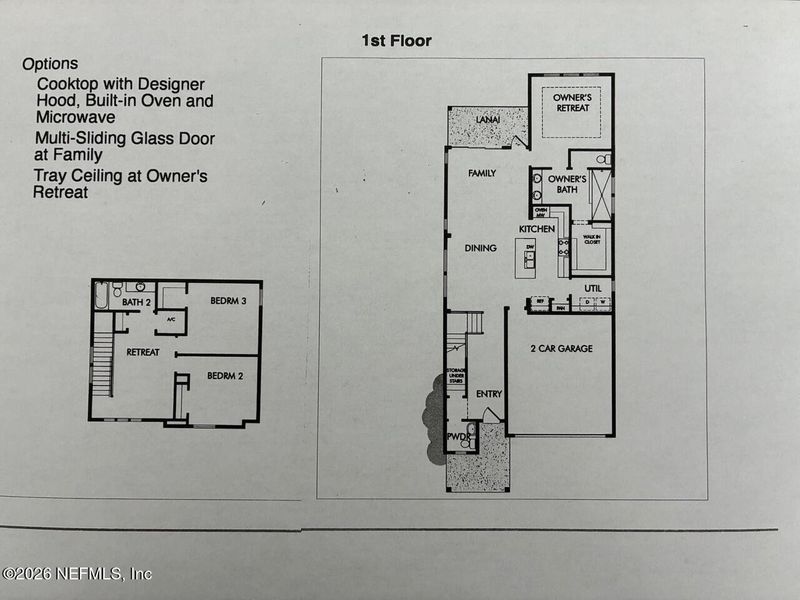 2D floor plan layout of this home in , Jacksonville, FL (Image 4).