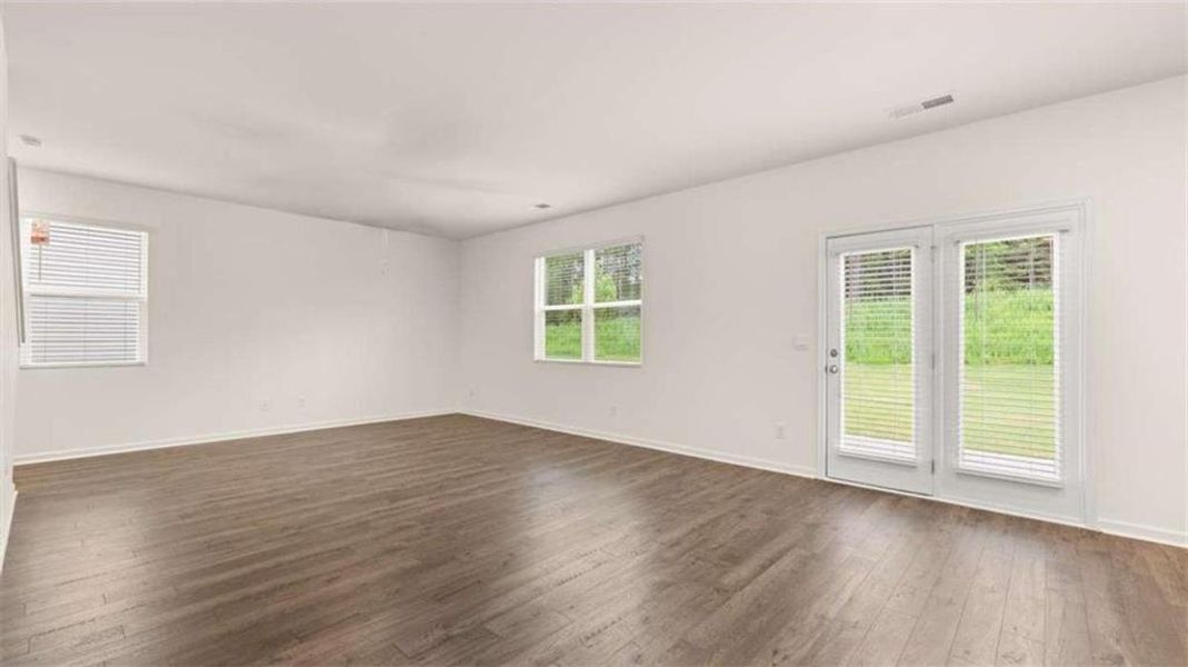 Spacious, unfurnished interior of a new home in Poplar Preserve, Newnan (Image 15). Spacious, unfurnished interior of a new home in Poplar Preserve, Newnan (Image 15).