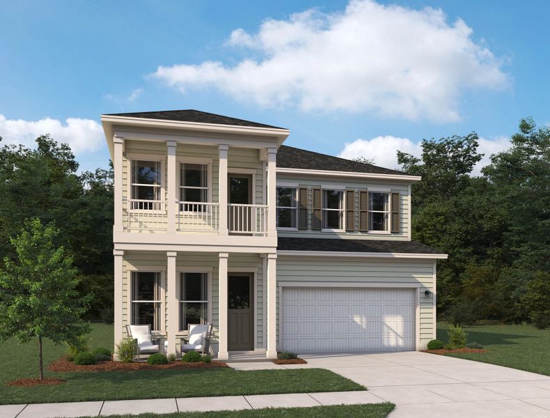 Representative exterior photo of a completed home built from the Palermo - Waterway by Ashton Woods in Blue Heron Retreat, Little River, SC (Image 14). Representative exterior photo of a completed home built from the Palermo - Waterway by Ashton Woods in Blue Heron Retreat, Little River, SC (Image 14).