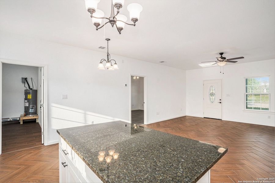 Furnished interior view inside a new home in , Seguin (Image 7).