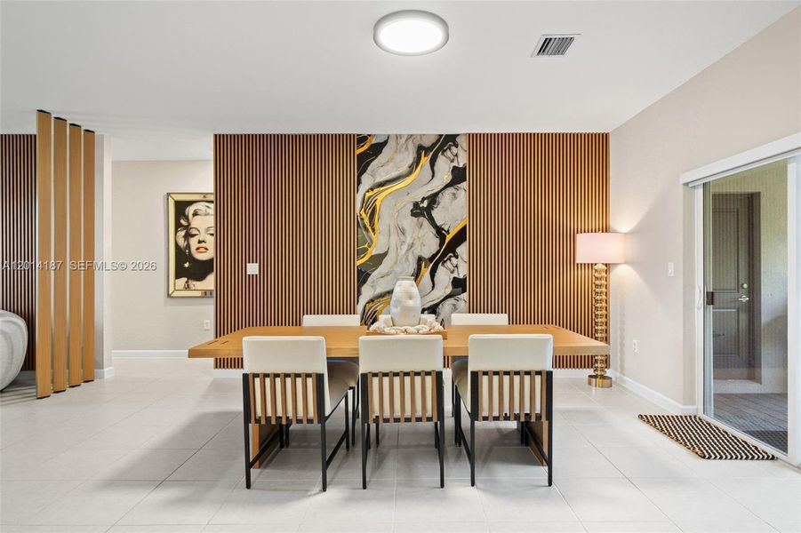 Furnished interior view inside a new home in Hawthorne at Galiano Pointe, Miami (Image 30). Furnished interior view inside a new home in Hawthorne at Galiano Pointe, Miami (Image 30).