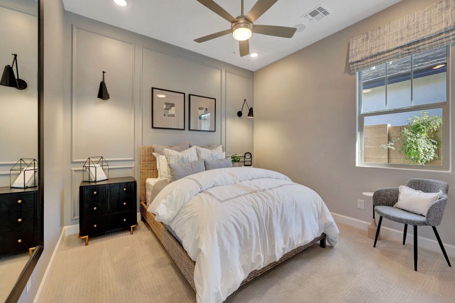 Representative furnished interior of a home built from the Violet by Mattamy Homes in White Tank Vistas, Waddell (Image 45).